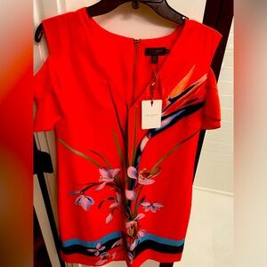 Ted Baker Tropical Print Dress